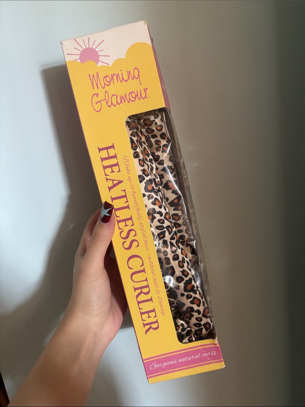 Leopard Heatless Curler - Brown Leopard